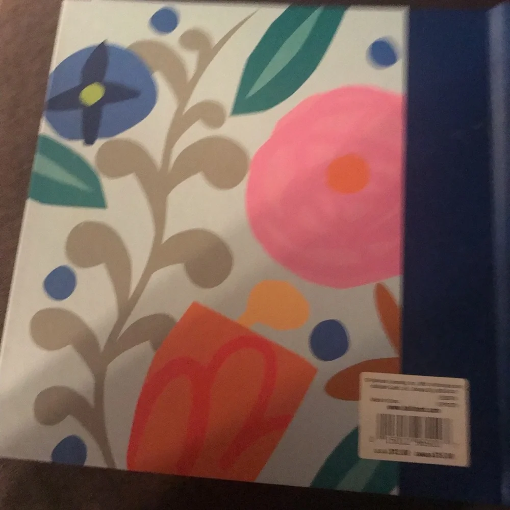 Special days monthly note/card holder with pockets on one side & days on other.